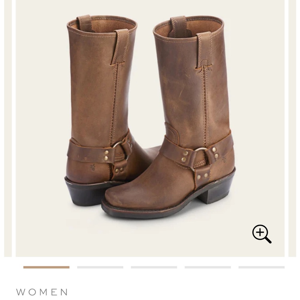 Frye Harness 12R, tan NIB 8.5, retail $498